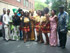 AKISAN New York Dance Troupe Posing for the Camera with Well-Wishers