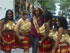 AKISAN New York Dance Troupe Posing with Miss Caricom