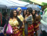 AKISAN New York Dance Troupe Striking a Pose in the Rain